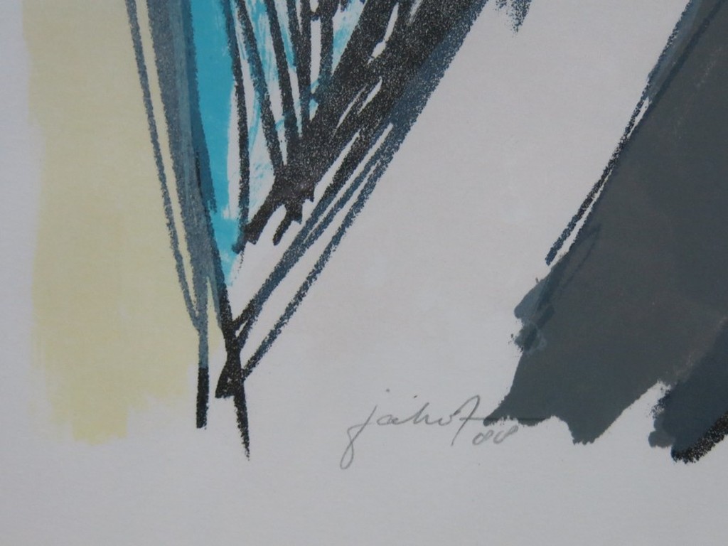Jan Hofstra: Litho, Z.T. - Ingelijst kopen? Bied vanaf 20!