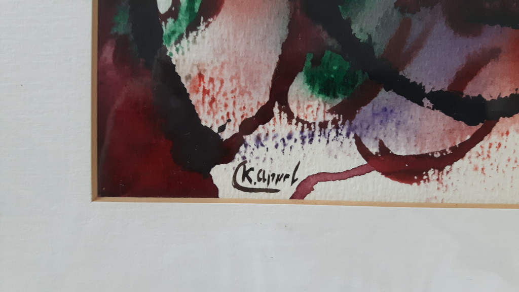 Abstract werk - Aquarel - Gesigneerd kopen? Bied vanaf 1!