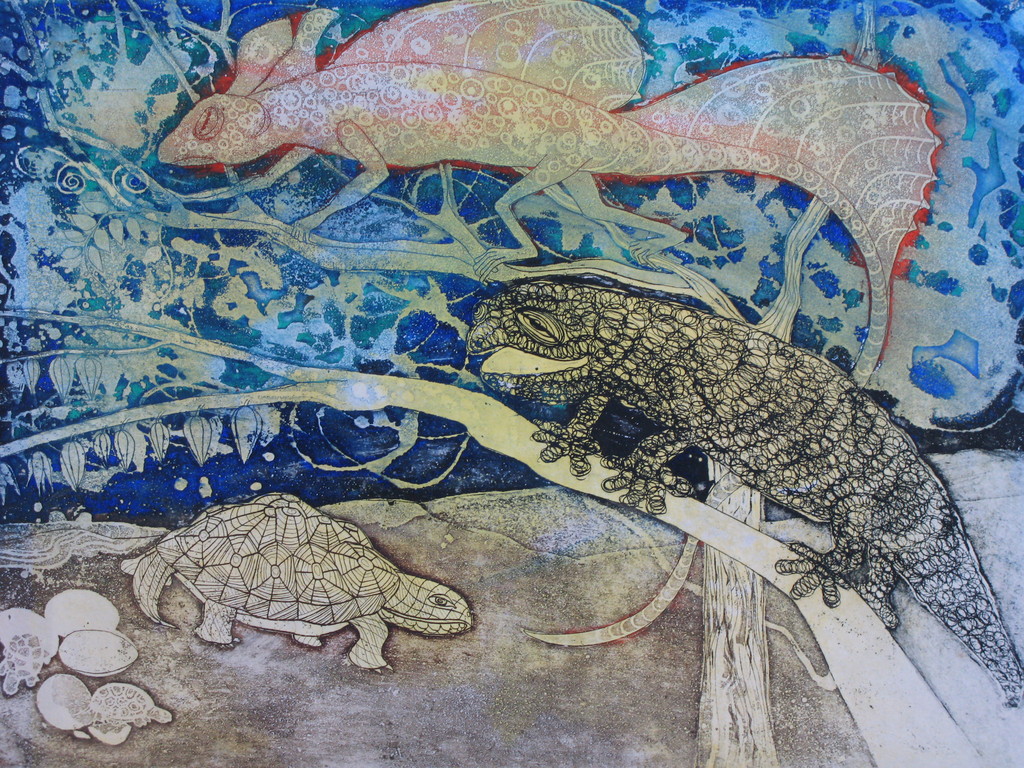 HANNAH YAKIN - van Hulst - prachtige kleuren ETS uit 1966. kopen? Bied vanaf 70!