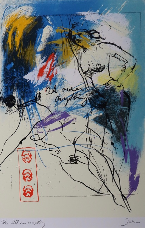 Jochum Bakker: Zeefdruk, All over anything verkocht voor € 35!