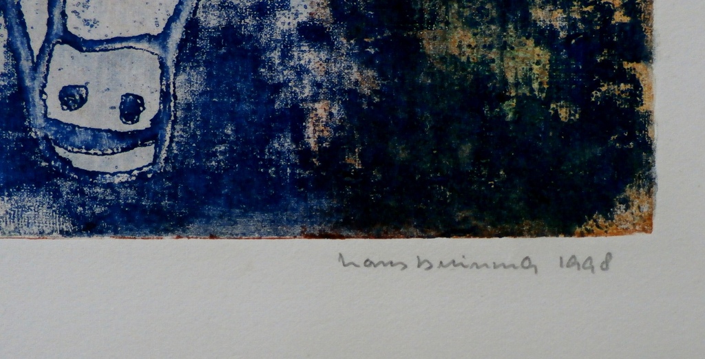 Hans Buining - ets: in het land der blinden - 1998 - oplage 20 stuks kopen? Bied vanaf 55!