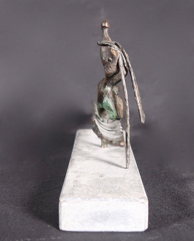 John Deckers: Bronzen beeld, Figuur op boot kopen? Bied vanaf 1!