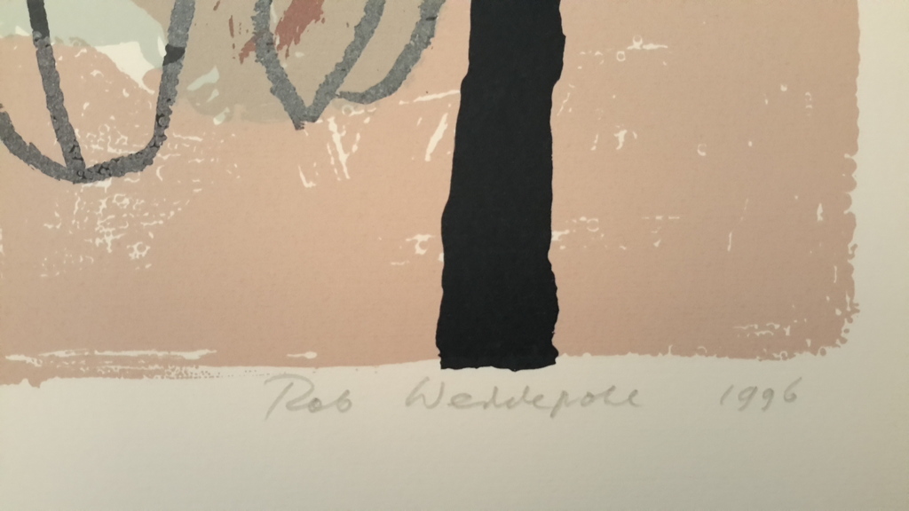 Rob Weddepohl, zeefdruk kopen? Bied vanaf 15!