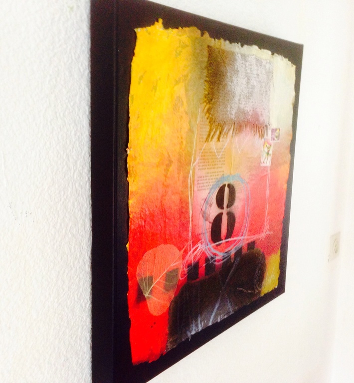 Theo koster, gemengde techniek, number eight. kopen? Bied vanaf 1!