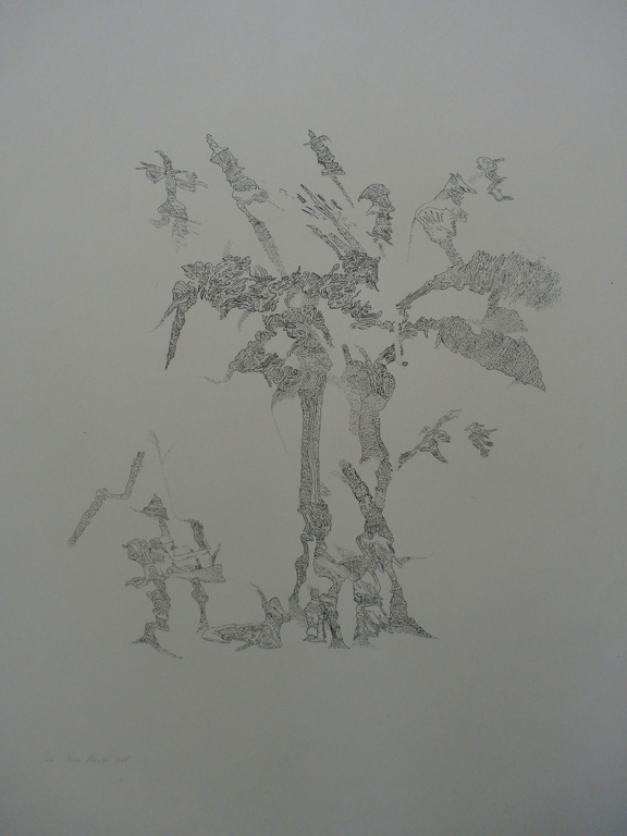 Henri Plaat - litho: Boom - 1968 - oplage: 20 stuks verkocht voor € 60!