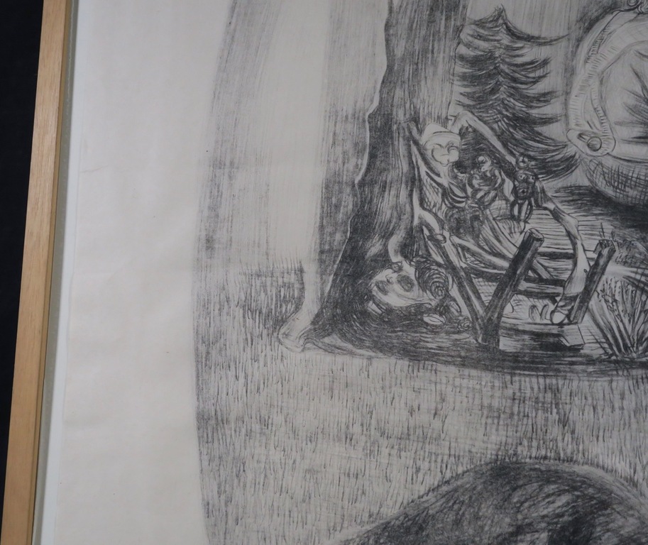 J. Aalders: Litho, De handwerksman - Ingelijst (Groot) kopen? Bied vanaf 1!