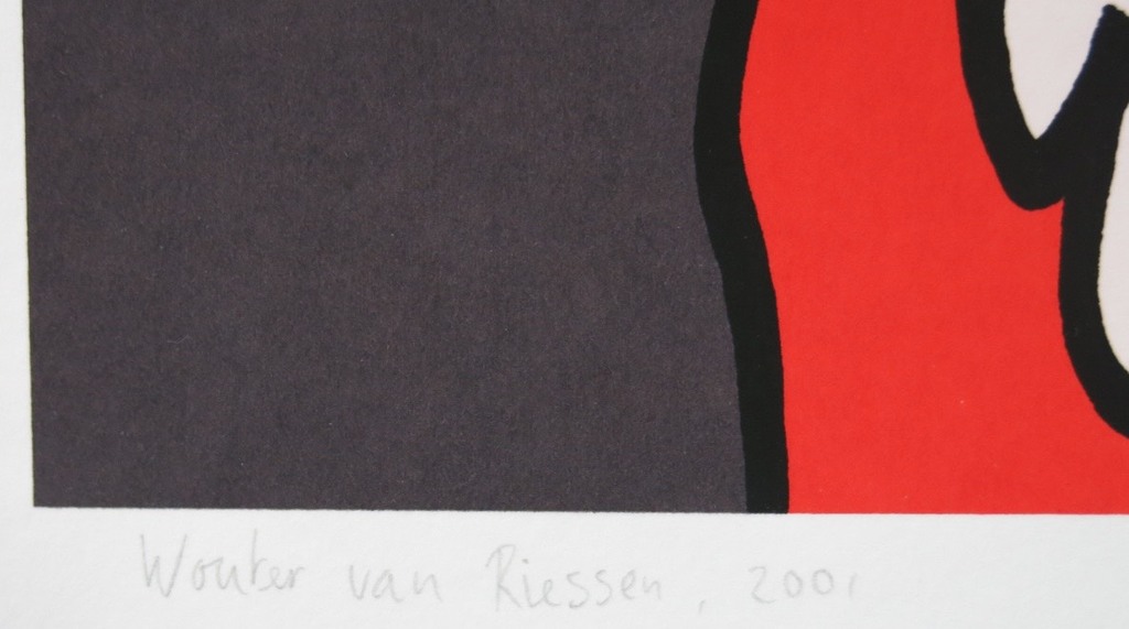 Wouter van Riessen: Zeefdruk, Kroon kopen? Bied vanaf 35!