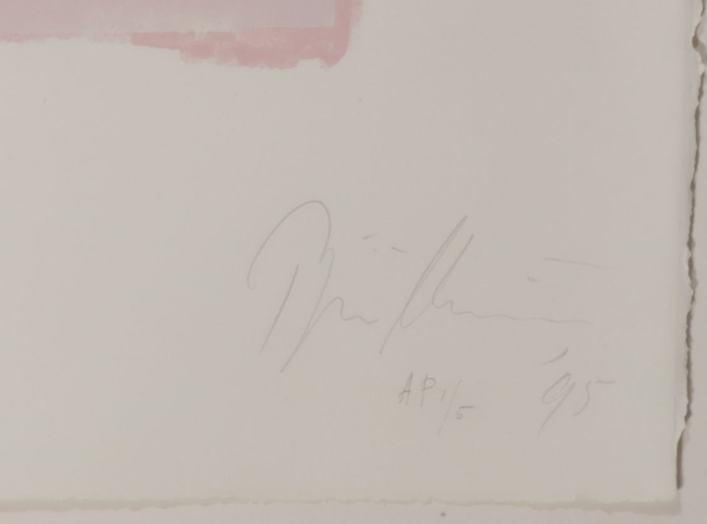 Pjotr Muller: Zeefdruk, Architecturale voorstelling - Ingelijst kopen? Bied vanaf 20!