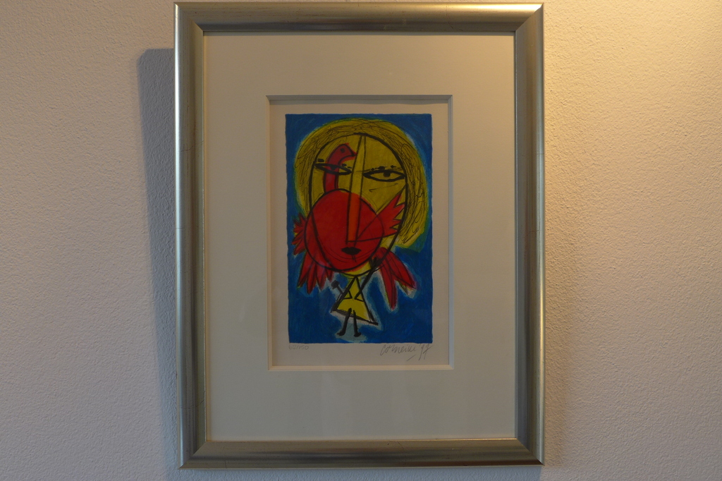 Corneille , Litho ingelijst verkocht voor € 320!