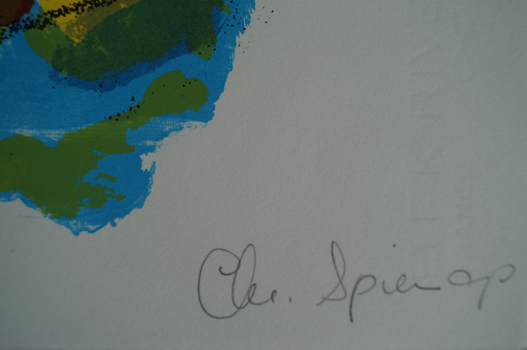 Christine Spierings - gesigneerde zeefdruk  kopen? Bied vanaf 1!