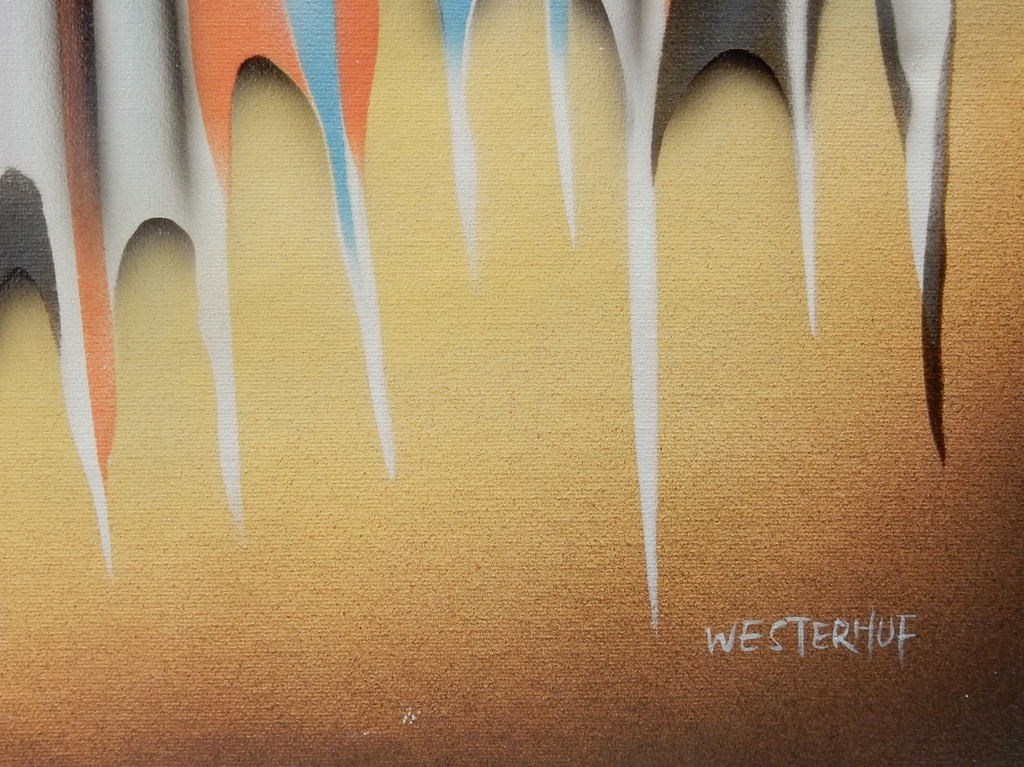 Olieverf op doek - Westerhof - Abstract kopen? Bied vanaf 1!