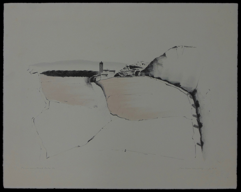 Jan Hein van Rooy: Litho, Toscane kopen? Bied vanaf 1!