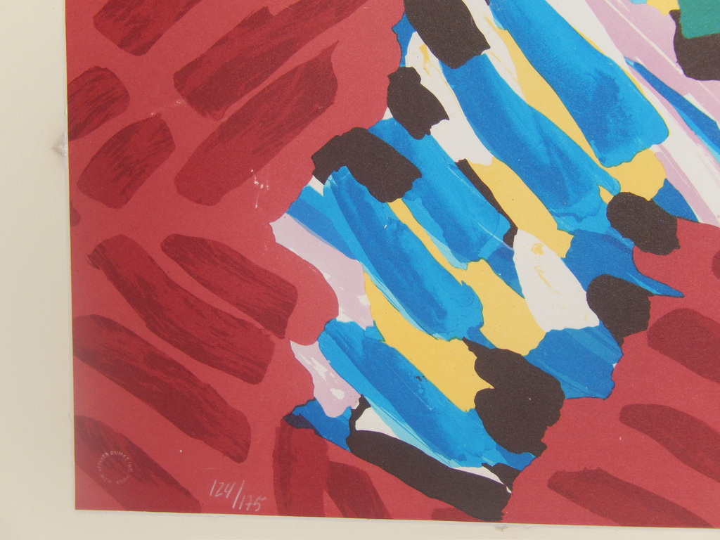 Payage Visage - gesigneerde zeefdruk oplage 124/175 kopen? Bied vanaf 100!