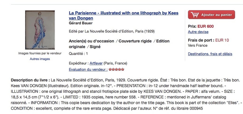 Kees van Dongen, kopen? Bied vanaf 350!