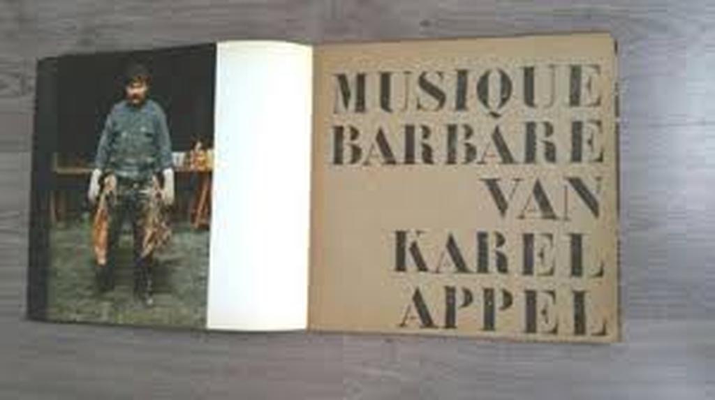 Karel Appel, Musique Barbare, litho, lp en boek! ZEER ZELDZAAM! kopen? Bied vanaf 500!