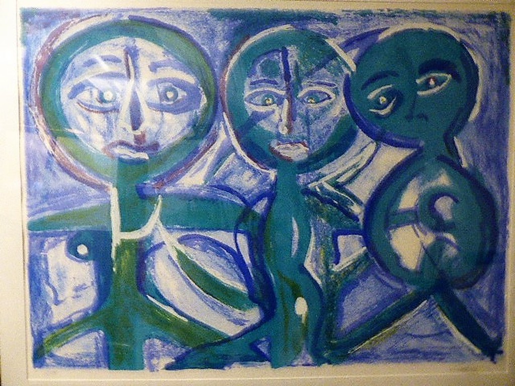 Herbert Gentry  Grote ingelijste litho kopen? Bied vanaf 115!