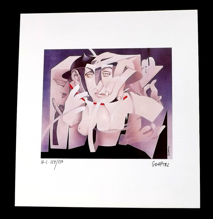 Malgorzata Konwerska - 3x gesigneerde litho - 1985 kopen? Bied vanaf 1!