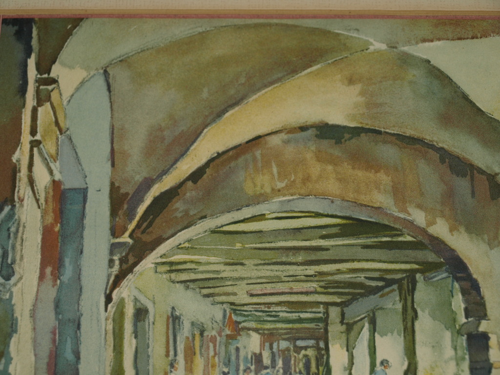 Pierre Chatillon (1885 - 1974) – Litho – Ingelijst – ca 1945 kopen? Bied vanaf 35!