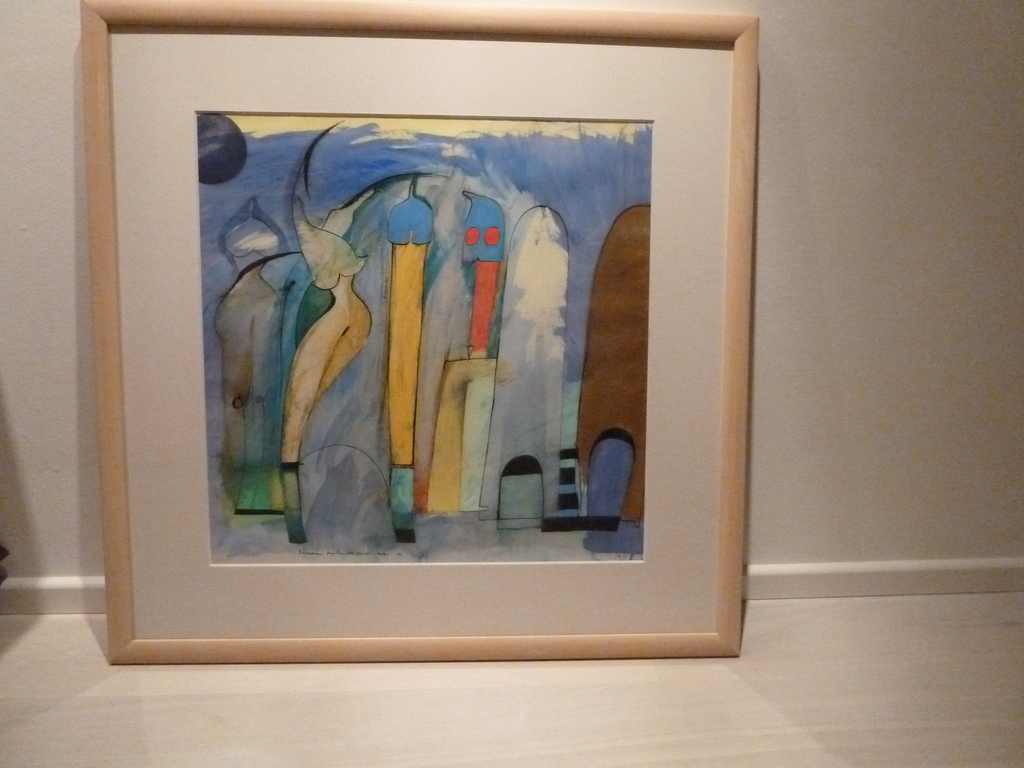 Susan Schildkamp, acryl, zonder titel verkocht voor € 150!
