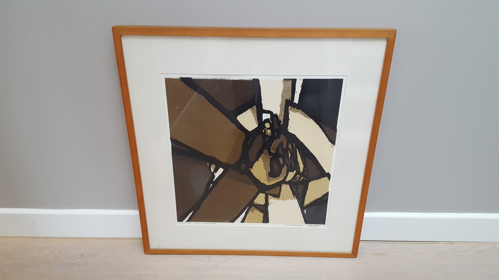 Fon klement (1930-2000) - houtsnede 3/24, gesigneerd kopen? Bied vanaf 85!