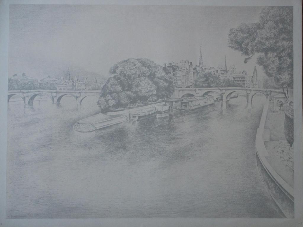 Wim Schuhmacher, Ile de Paris, Schildersprent kopen? Bied vanaf 25!