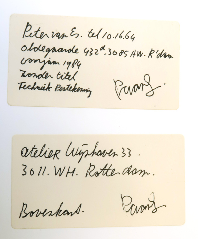 Peter van Es: Inkt tekening, Zonder titel  kopen? Bied vanaf 1!