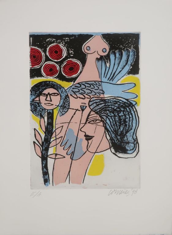 Corneille: Zeefdruk, Zonder titel kopen? Bied vanaf 100!