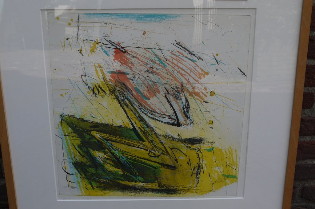Hans Vredegoor - Ets en Aquatint op papier - Lente kopen? Bied vanaf 1!