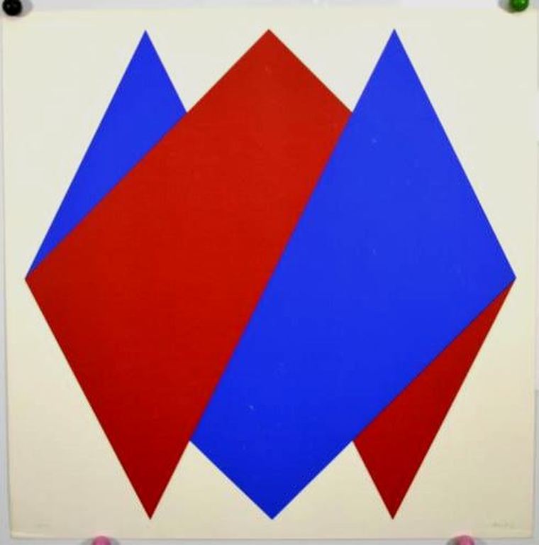 Bob Bonies: Zeefdruk, Blauw en Rood kopen? Bied vanaf 1!