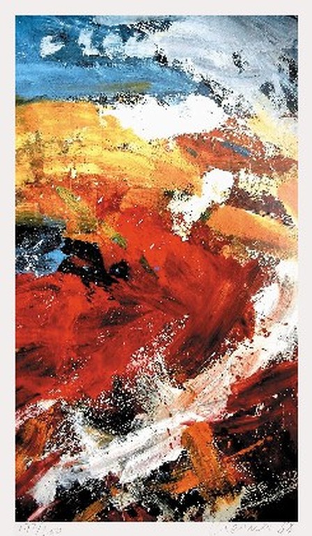 Jan Cremer -gesigneerde, gedateerde en genummerde artprint,1988 kopen? Bied vanaf 100!