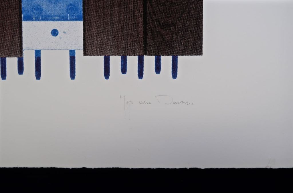 Jos van Doorn: Zeefdruk, Zonder titel kopen? Bied vanaf 1!