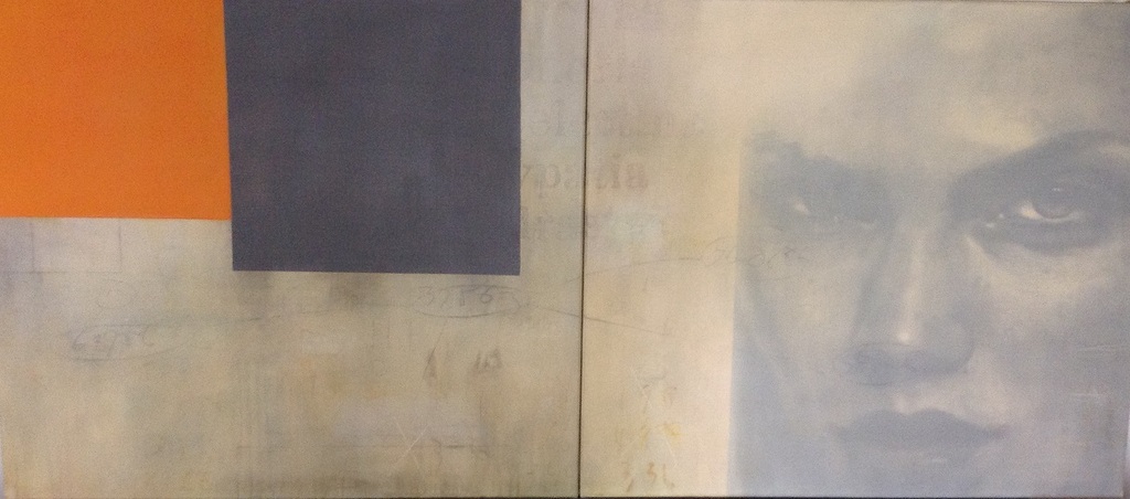 John van der Valk - Madonna 312 - Acryl / Gouache / Doek - 180 x 80 cm. kopen? Bied vanaf 3000!