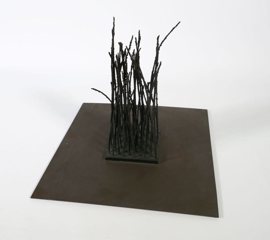 Kees Raaijmakers: Bronzen beeld, Wilgetwijgen verkocht voor € 110!