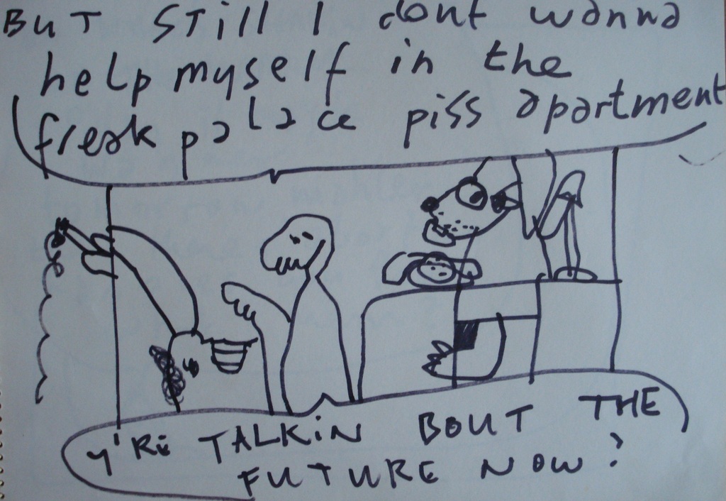 Originele Herman Brood tekening 1 kopen? Bied vanaf 95!