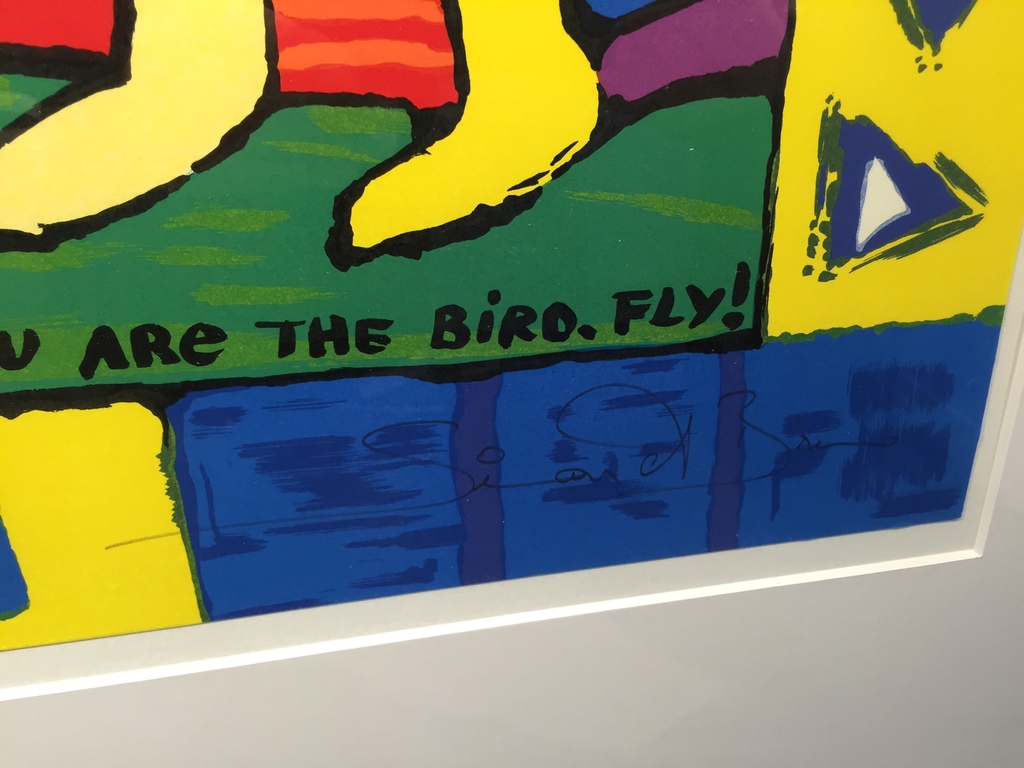 Simon & Bruno - You are the bird - kleuren zeefdruk - gesigneerd - oplage 160 kopen? Bied vanaf 1!