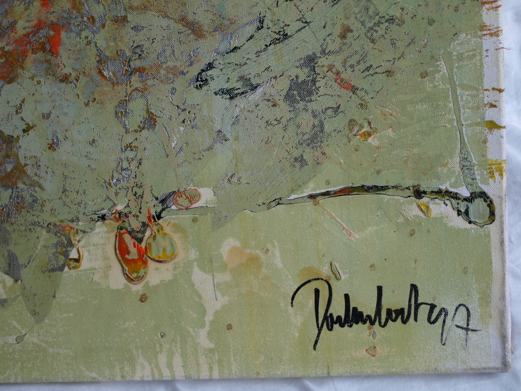 Peter Donkersloot : olieverf en monoprint op linnen - Sophia Loren - 1997 kopen? Bied vanaf 1!