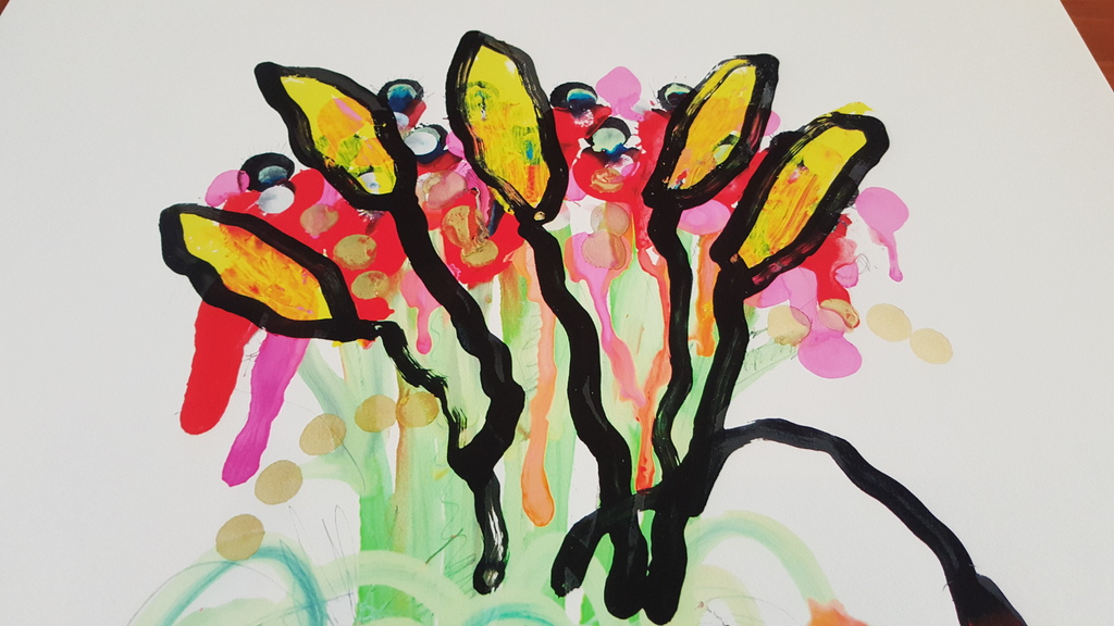 Moon flower white - Giclée - gesigneerd en genummerd - oplage 75 - 2014 kopen? Bied vanaf 15!