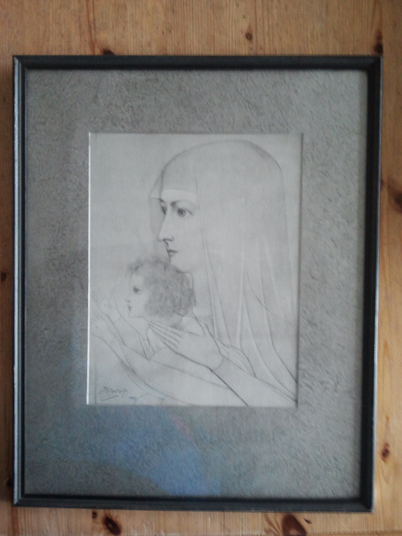 Religeous tekening 1927 kopen? Bied vanaf 32!