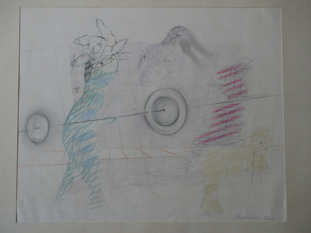 Martin Engelman, Ontmoeting, Gemengde techniek kopen? Bied vanaf 35!