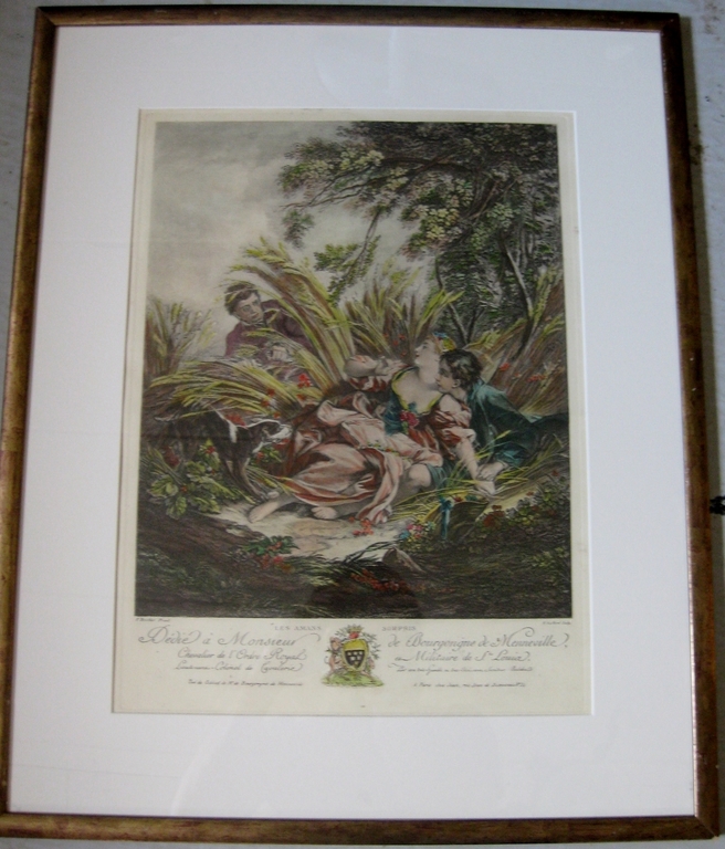 Rene Gaillaird (1719-1790) - antieke kopergravure kopen? Bied vanaf 1!