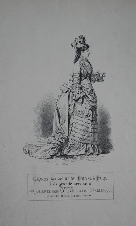 lithografie - Frans mode - circa 1900 kopen? Bied vanaf 1!