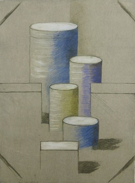 Jan Verburg: Ets/Aquatint, Stilleven XIII kopen? Bied vanaf 1!