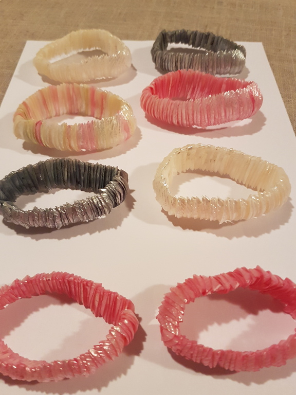 Lot parelmoer armbanden-8 pz kopen? Bied vanaf 10!