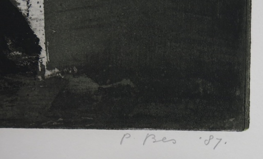 Peter Bes: Ets en Aquatint, Helmut spielt Schubert kopen? Bied vanaf 35!