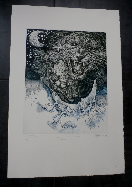 Hugo Besard - Ets - Titel: "Thisbe" - 1992 kopen? Bied vanaf 55!