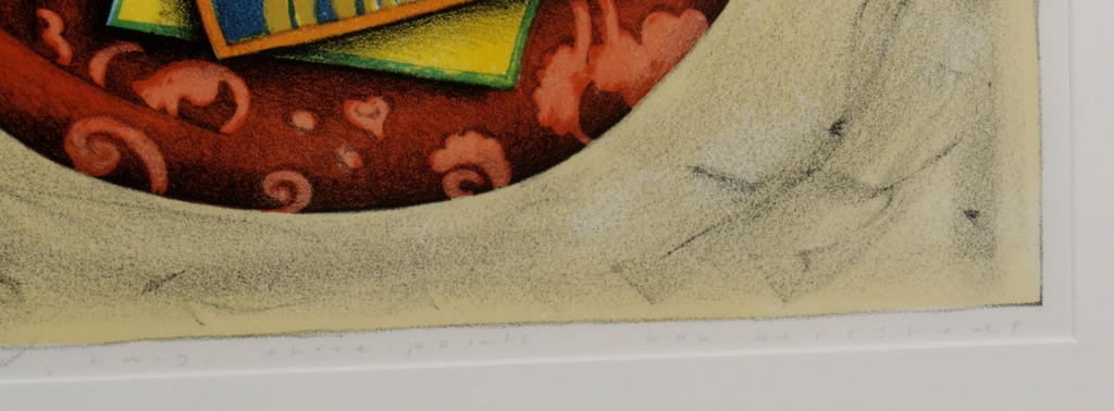 Lon Buttstedt: Litho, Bundle, twig, three points - Ingelijst kopen? Bied vanaf 35!