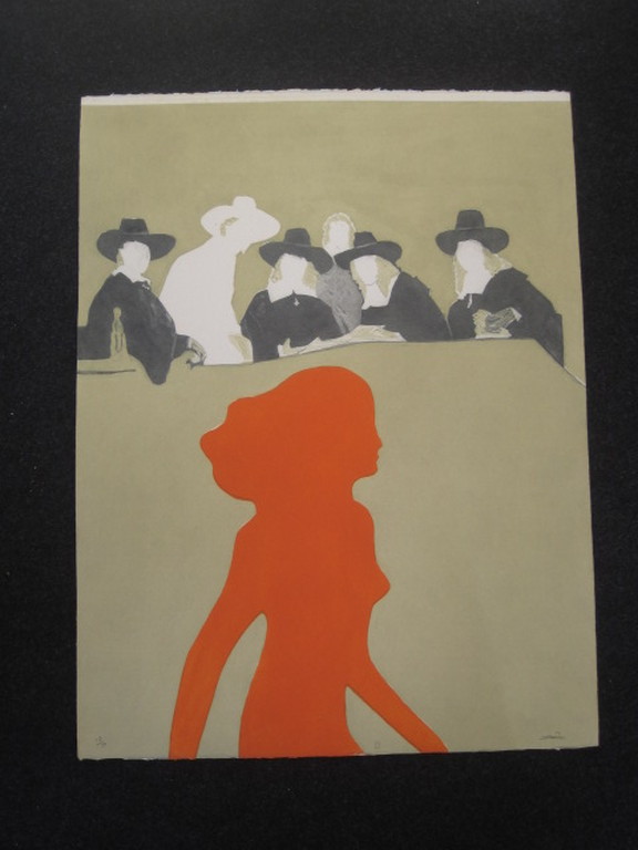 Kleine Oplage! gesign. Litho van Doroteo Arnaiz (1938-)  "de Staalmeesters 2.0"  kopen? Bied vanaf 1!