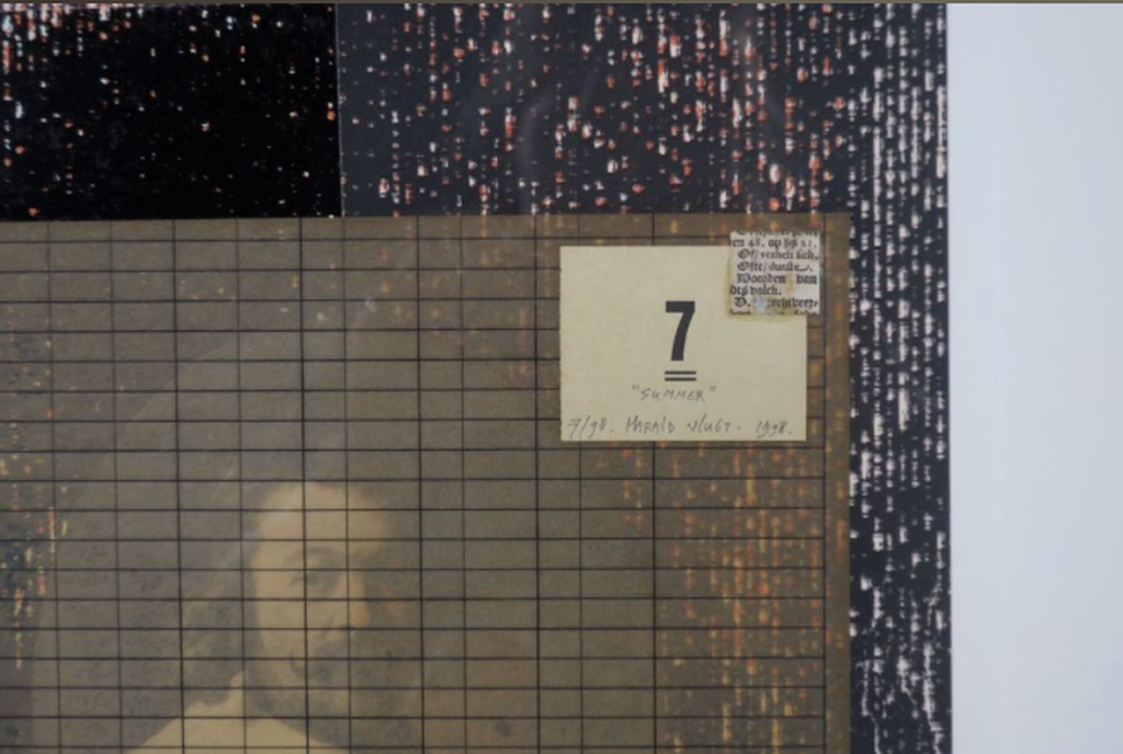 Harald Vlugt: Zeefdruk en collage, Summer - Ingelijst (Groot) kopen? Bied vanaf 35!