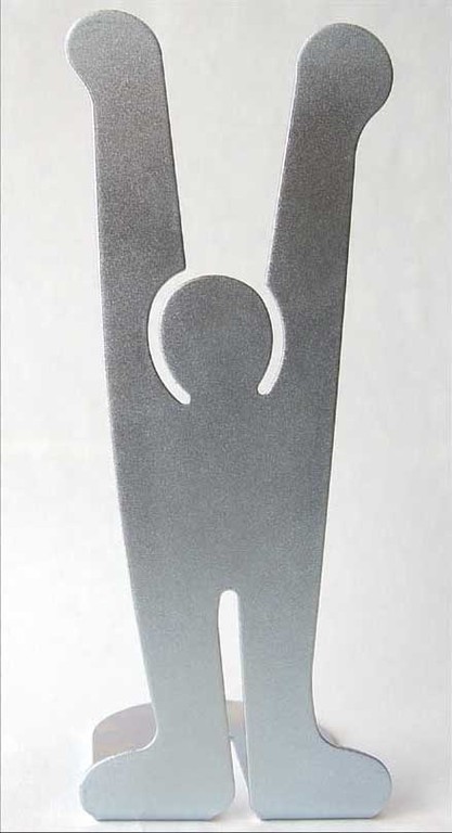 Keith Haring, ‘Hurah!’, multiple metaal kopen? Bied vanaf 15!