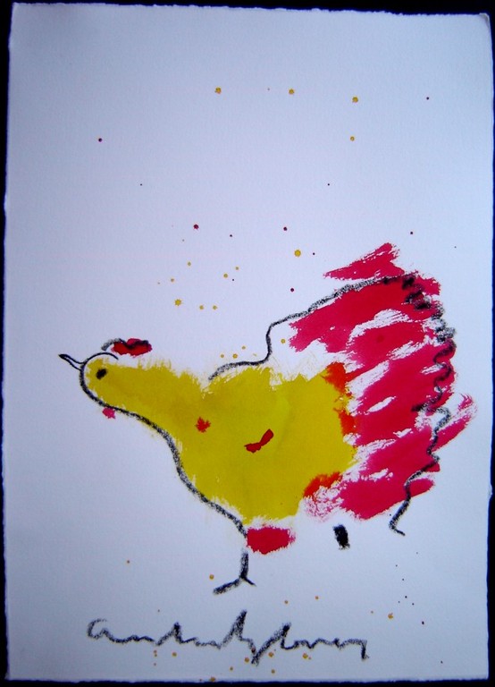 Anton Heyboer -kip verkocht voor € 80!